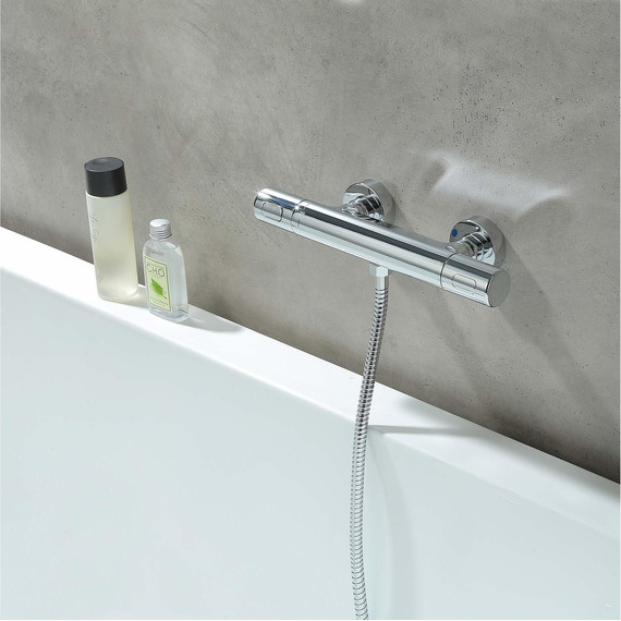 Смеситель для душа с термостатом Aquatek Ника AQ1863CR фото 5