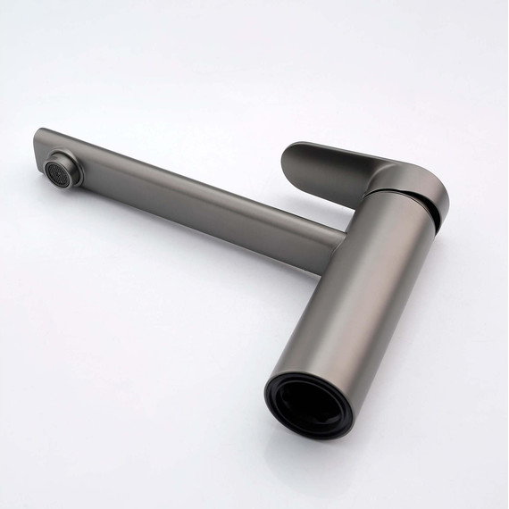 Смеситель для кухни Aquatek Ника AQ1880BGM, оружейная сталь фото 2