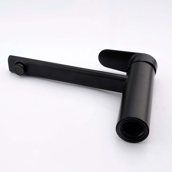 Смеситель для кухни Aquatek Ника AQ1880MB, чёрный матовый фото 4