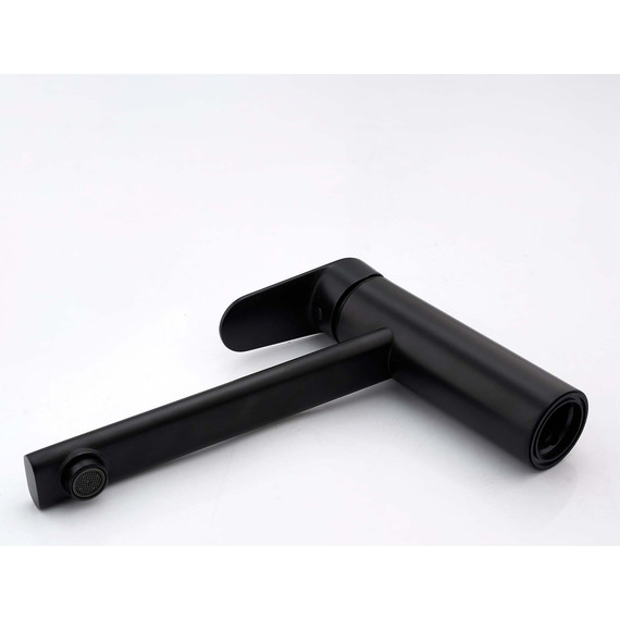 Смеситель для кухни Aquatek Ника AQ1880MB, чёрный матовый фото 6