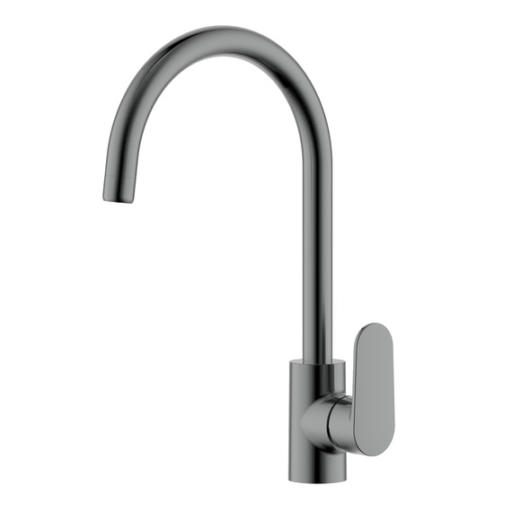 Смеситель для кухни Aquatek Ника AQ1882BGM, оружейная сталь фото 