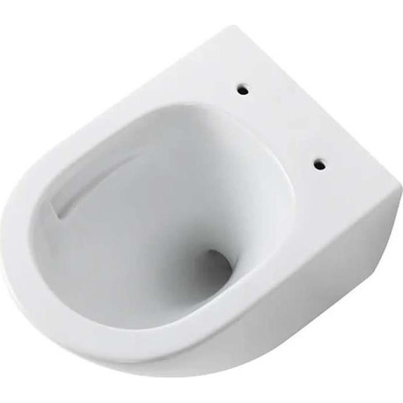 Унитаз подвесной безободковый Aquatek Либерти AQ1999T-00 с крышкой микролифт (система смыва Торнадо) фото 2