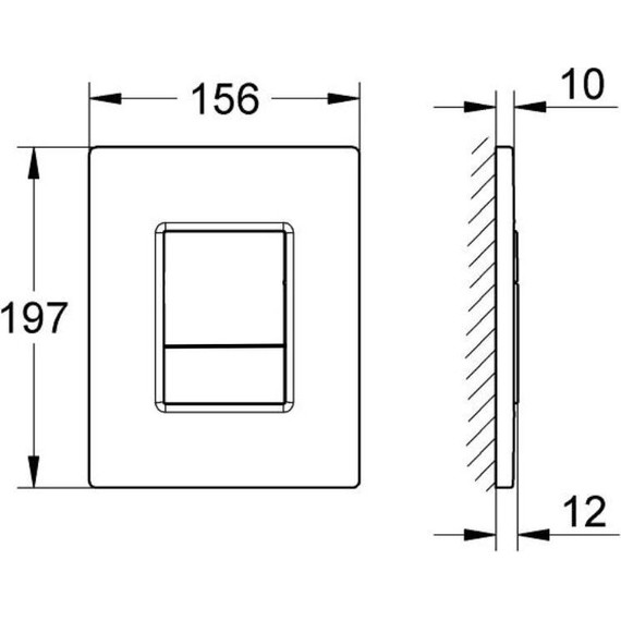 Кнопка смыва Aquatek Pneumo N PNN-0000002 фото 4