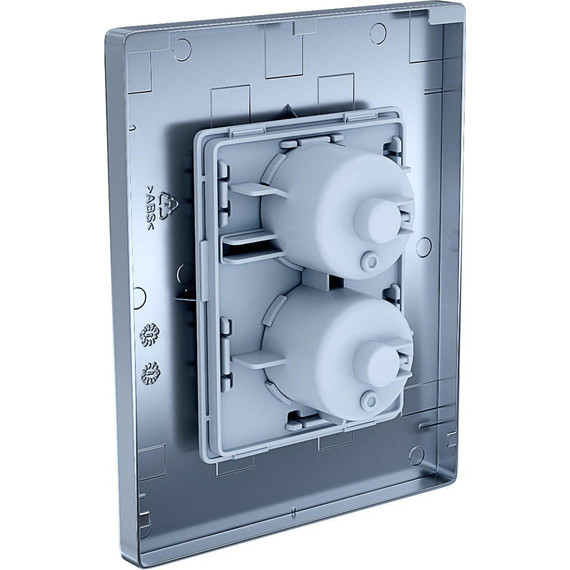 Кнопка смыва Aquatek Pneumo N PNN-0000003, хром матовый фото 3