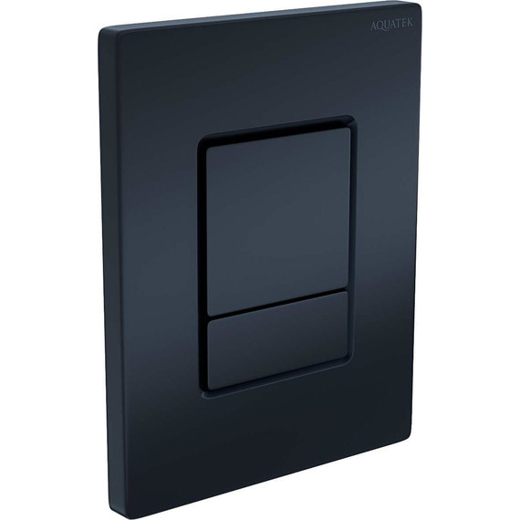 Кнопка смыва Aquatek Pneumo N PNN-0000005, чёрный матовый фото 2