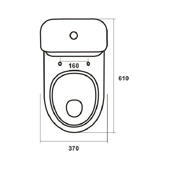 Унитаз напольный Sanita Стандарт эконом WC.CC/Standart/1-P/WHT.G/S1 с крышкой полипропилен - 5 Унитаз напольный Sanita Стандарт эконом WC.CC/Standart/1-P/WHT.G/S1 с крышкой полипропилен фото 5