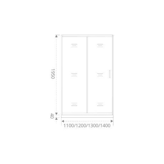 Душевая дверь Bas Antares WTW-120-C-CH 120 см хром/прозрачное - 6 Душевая дверь Bas Antares WTW-120-C-CH 120 см хром/прозрачное фото 6