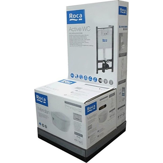 Инсталляция с подвесным унитазом Roca Meridian 48 893104110 фото 3