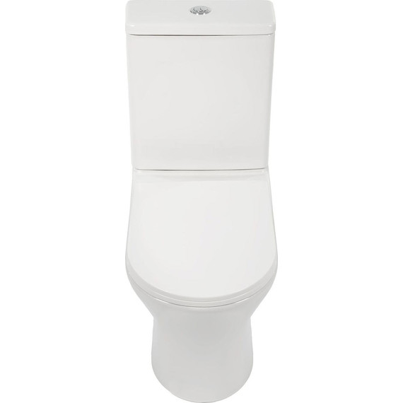 Унитаз-компакт безободковый AN Link с крышкой микролифт (система смыва Торнадо) - 5 Унитаз-компакт безободковый AN Link с крышкой микролифт (система смыва Торнадо) фото 5