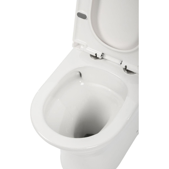 Унитаз-компакт безободковый AN Link с крышкой микролифт (система смыва Торнадо) - 10 Унитаз-компакт безободковый AN Link с крышкой микролифт (система смыва Торнадо) фото 10