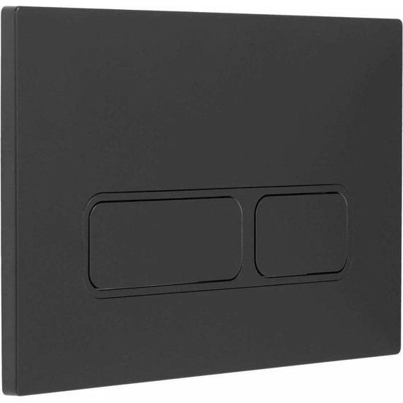 Кнопка смыва Aquanet AQ-PRO-01MB, чёрный матовый фото 3