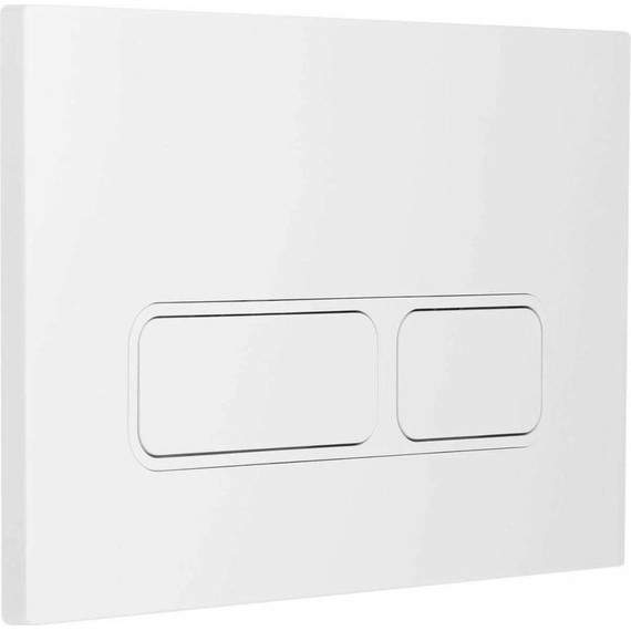 Кнопка смыва Aquanet AQ-PRO-01W, белый фото 3