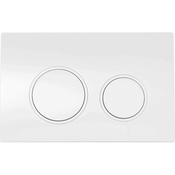 Кнопка смыва Aquanet AQ-PRO-02W, белый фото 