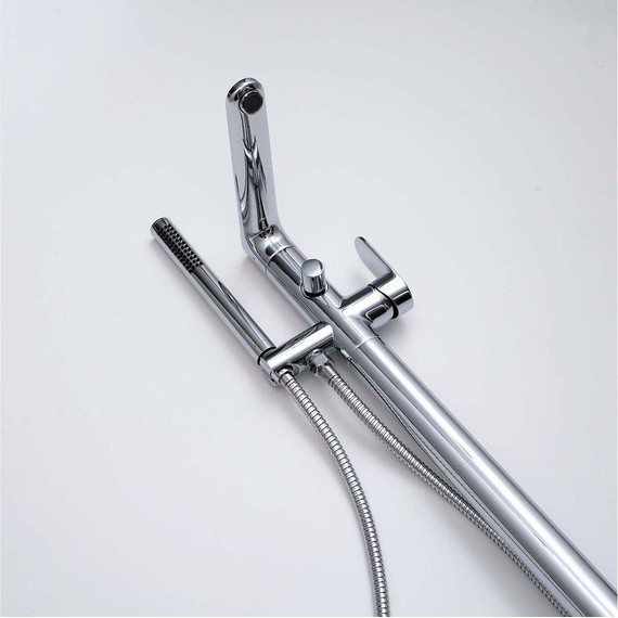 Смеситель для ванны Aquatek Ника AQ1845CR, Цвет производителя: хром фото 5