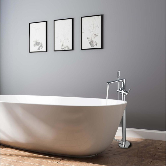 Смеситель для ванны Aquatek Ника AQ1845CR, Цвет производителя: хром фото 7