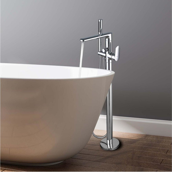 Смеситель для ванны Aquatek Ника AQ1845CR, Цвет производителя: хром фото 8