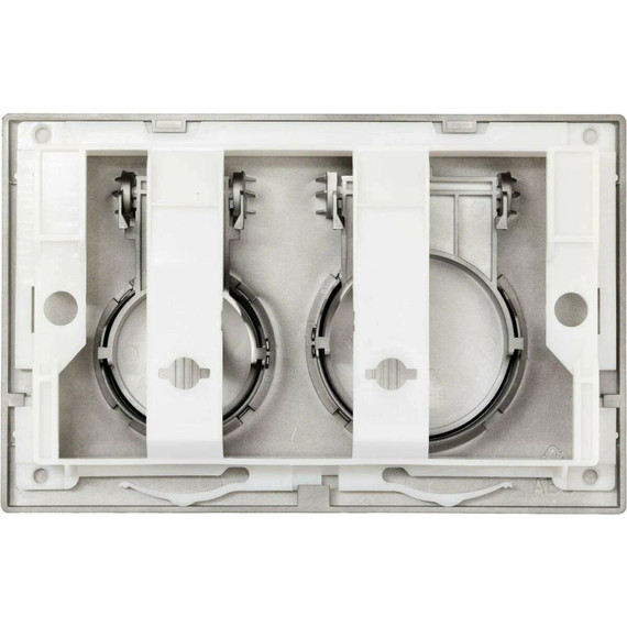 Кнопка смыва Aquanet AQ-PRO-02MB, чёрный матовый фото 2