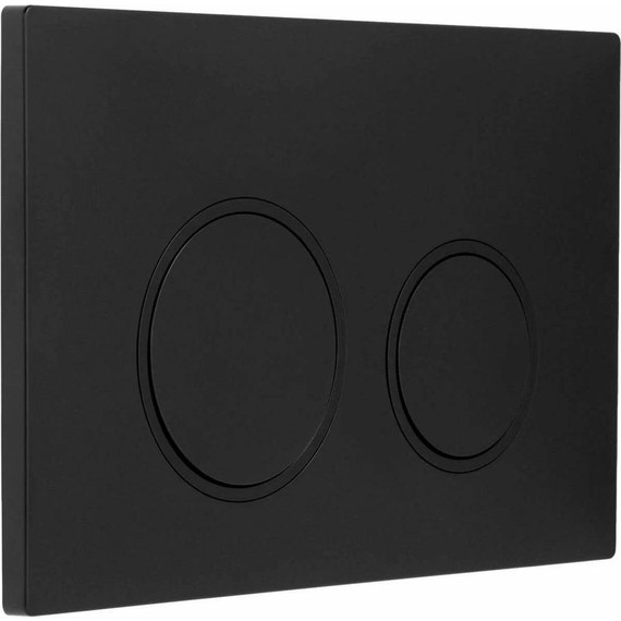 Кнопка смыва Aquanet AQ-PRO-02MB, чёрный матовый фото 3