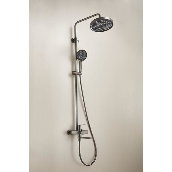 Душевая стойка Belz B24813-3, оружейная сталь фото 39