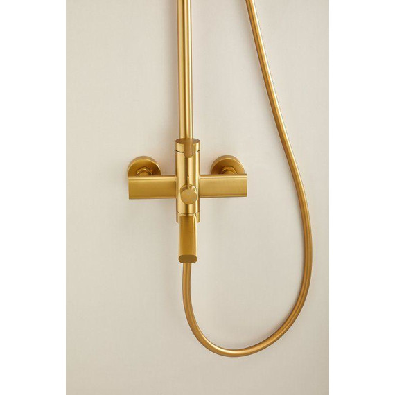 Душевая стойка Belz B24813-5, золото матовое фото 28