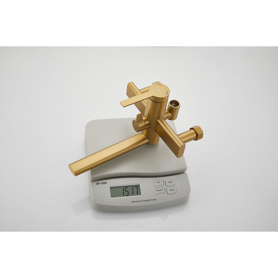 Душевая стойка Belz B24813-5, золото матовое фото 32