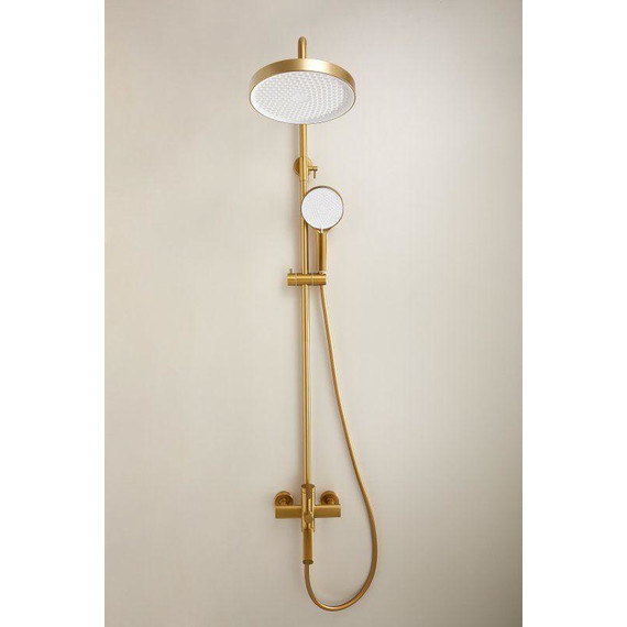 Душевая стойка Belz B24813-5, золото матовое фото 48