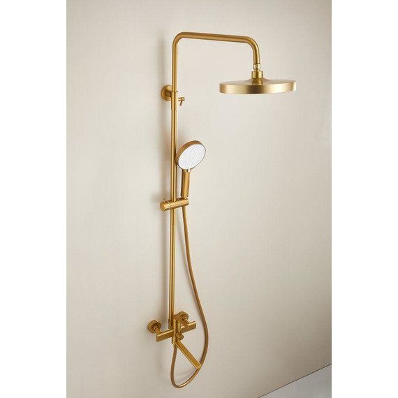 Душевая стойка Belz B24813-5, золото матовое фото 49