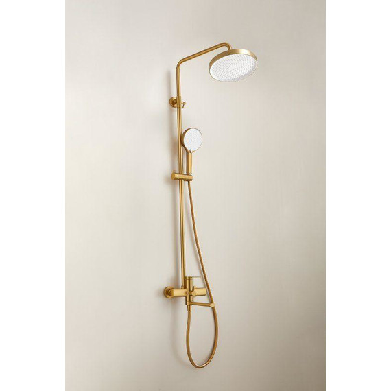 Душевая стойка Belz B24813-5, золото матовое фото 53