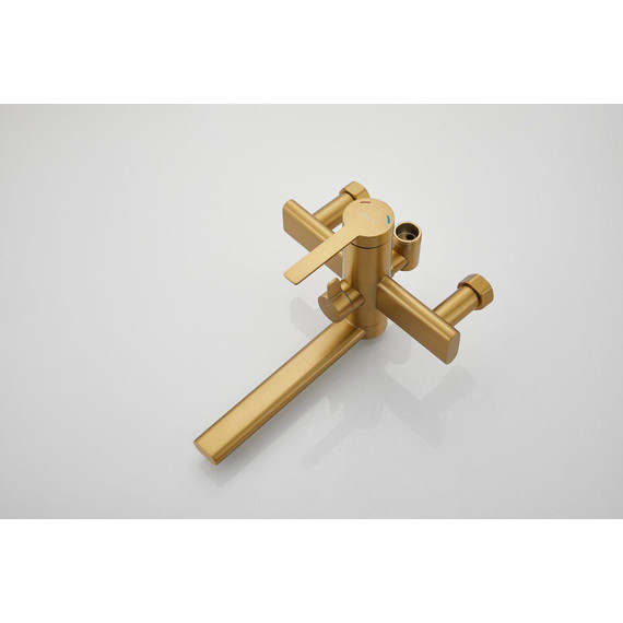 Душевая стойка Belz B24813-5, золото матовое фото 7