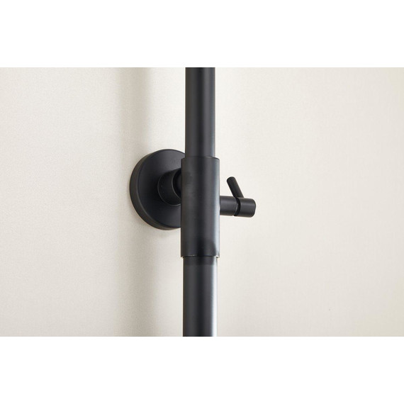 Душевая стойка Belz B24813-7, чёрный матовый фото 14