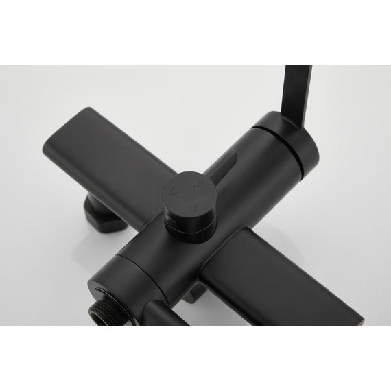 Душевая стойка Belz B24813-7, чёрный матовый фото 16