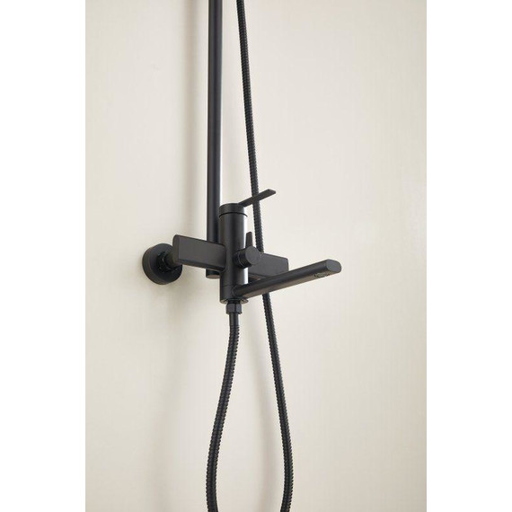 Душевая стойка Belz B24813-7, чёрный матовый фото 31