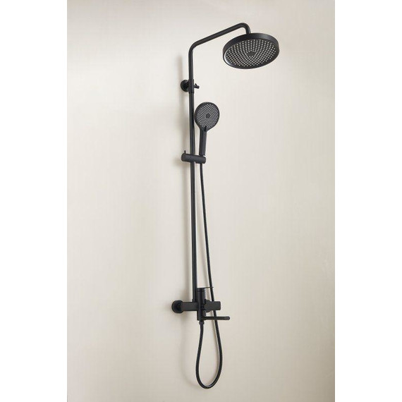 Душевая стойка Belz B24813-7, чёрный матовый фото 51