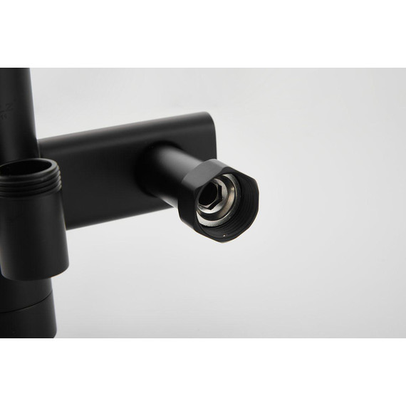 Душевая стойка Belz B24813-7, чёрный матовый фото 7