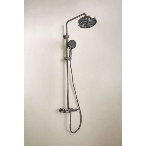 Душевая стойка Belz B25713-3, оружейная сталь фото 16