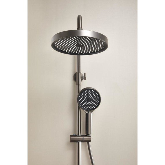 Душевая стойка Belz B25713-3, оружейная сталь фото 24