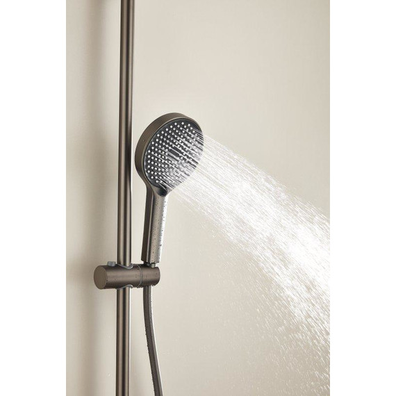 Душевая стойка Belz B25713-3, оружейная сталь фото 40