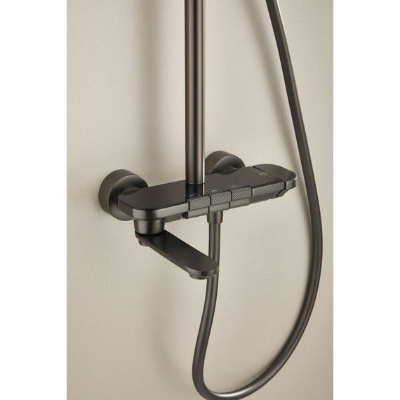 Душевая стойка Belz B25713-3, оружейная сталь фото 47