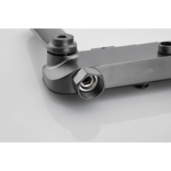 Душевая стойка Belz B25713-3, оружейная сталь фото 10