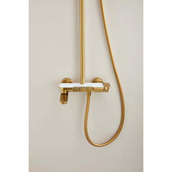 Душевая стойка Belz B25713-5, золото матовое фото 10