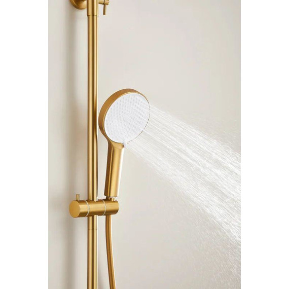 Душевая стойка Belz B25713-5, золото матовое фото 17