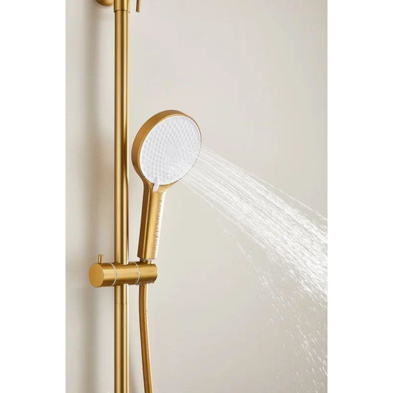 Душевая стойка Belz B25713-5, золото матовое фото 19