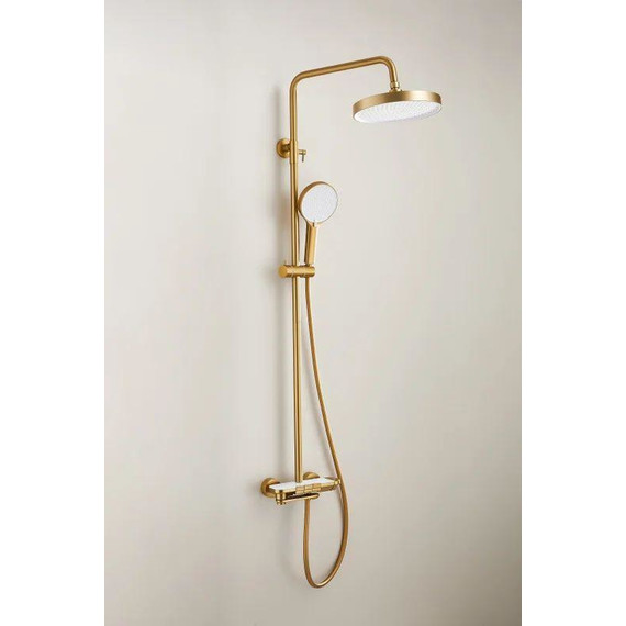 Душевая стойка Belz B25713-5, золото матовое фото 5