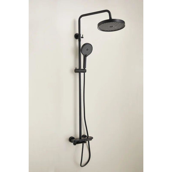 Душевая стойка Belz B25713-7, чёрный матовый фото 2