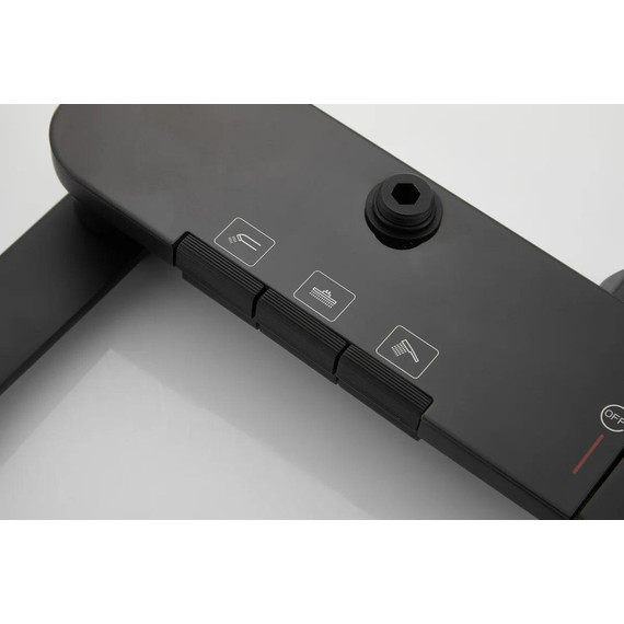 Душевая стойка Belz B25713-7, чёрный матовый фото 36