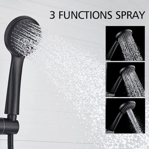 Душевая стойка Ledeme L2480B, чёрный - 7 Душевая стойка Ledeme L2480B, чёрный фото 7