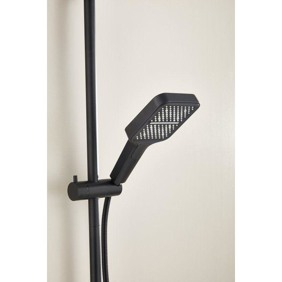 Душевая стойка Belz B24658-7, чёрный матовый фото 19