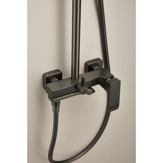 Душевая стойка Belz B24507-3, оружейная сталь фото 19