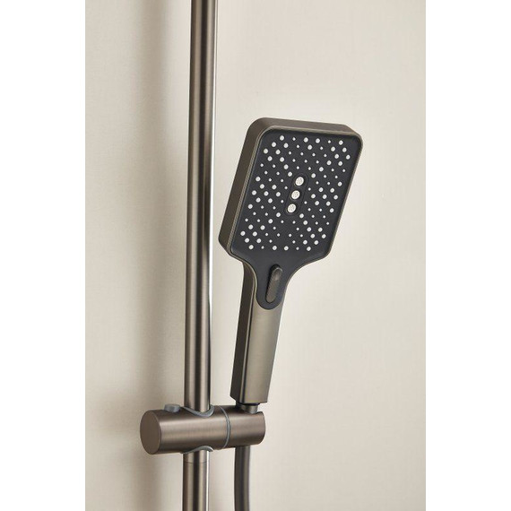 Душевая стойка Belz B24507-3, оружейная сталь фото 21