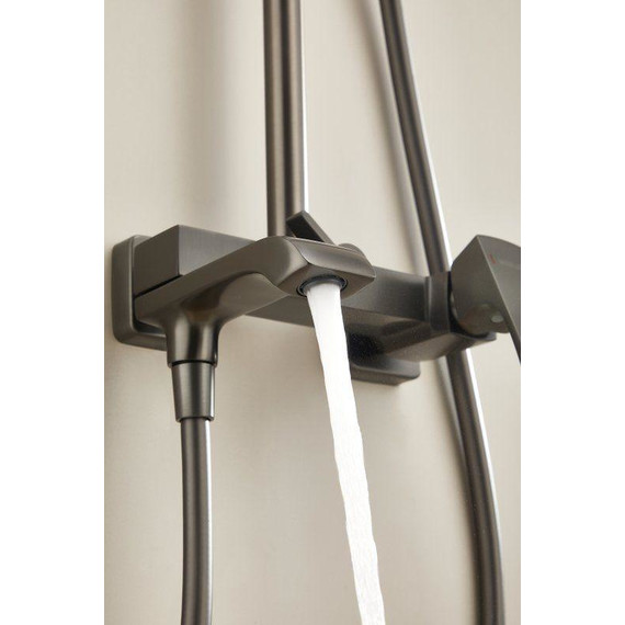 Душевая стойка Belz B24507-3, оружейная сталь фото 27